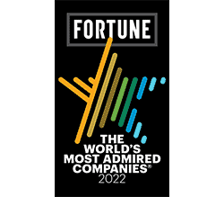 Fortune's world's most admired companies